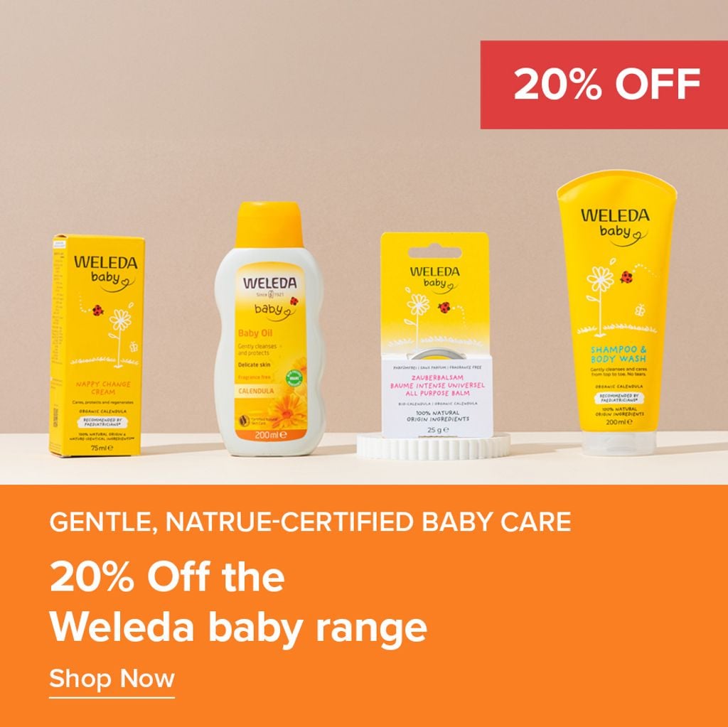 20% Off Weleda Baby Range 